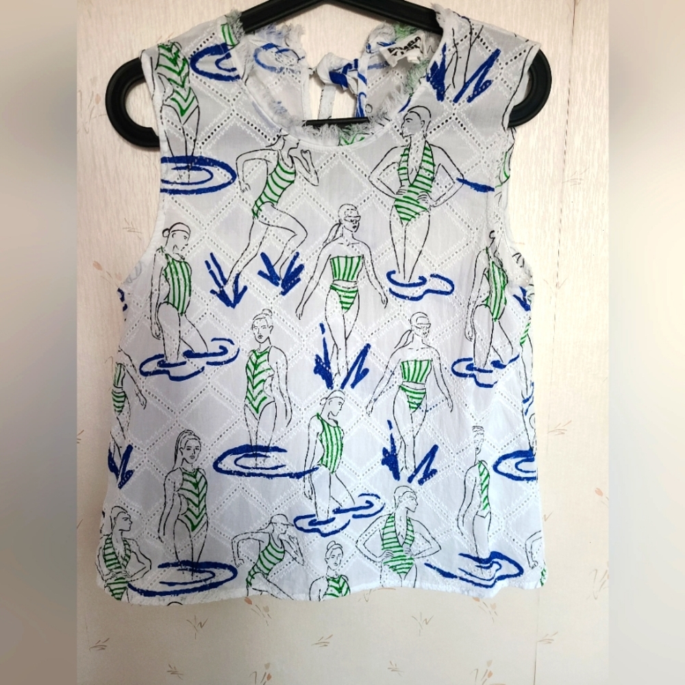 100% cotton, Size S top